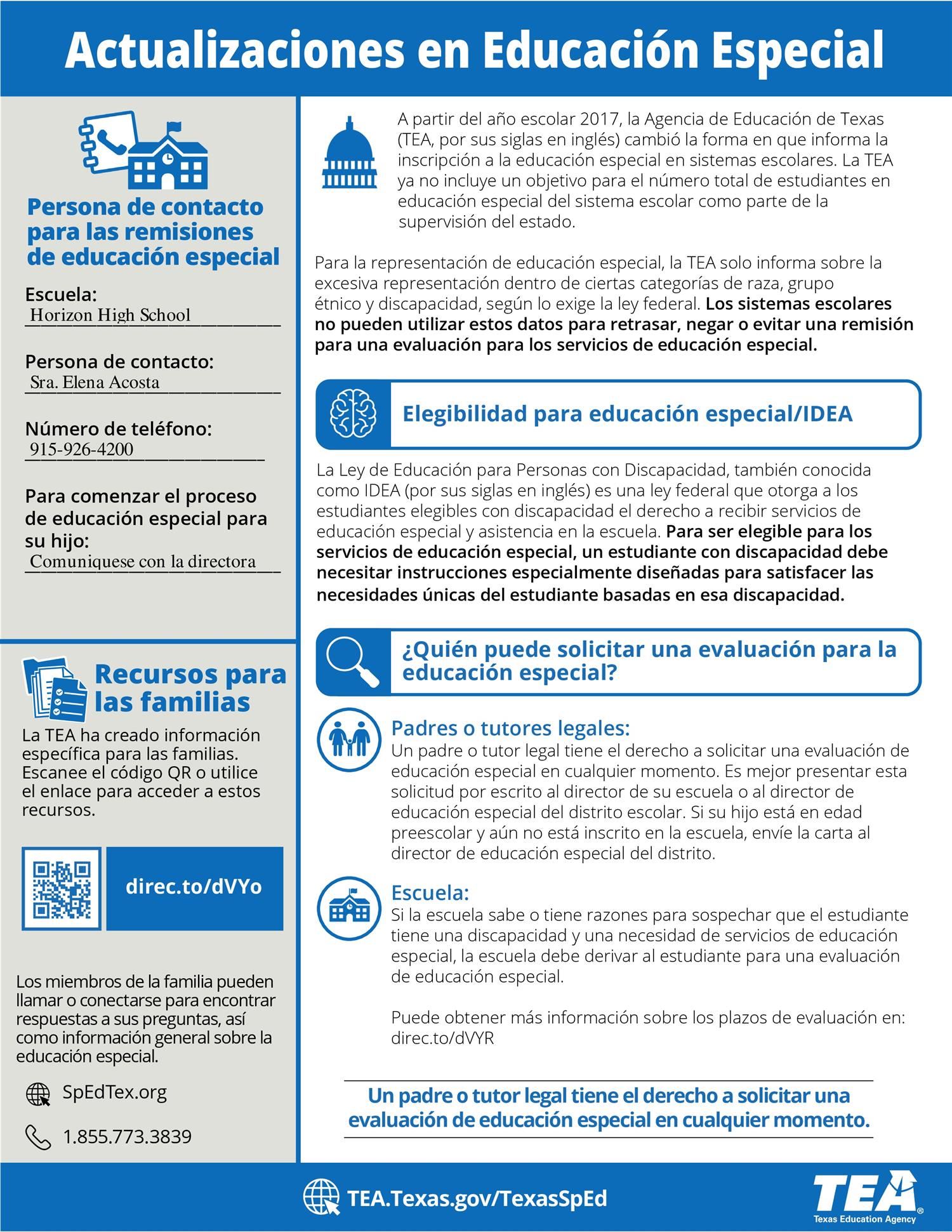 Senate Bill 139 in Spanish